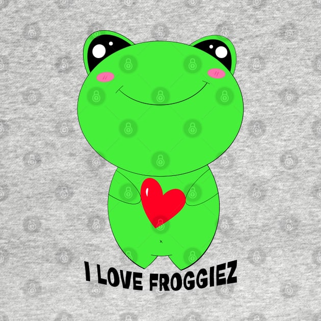 Cute frog lover by yudoodliez